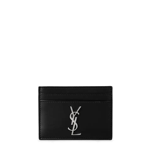 gold ysl card holder|ysl card holder flannels.